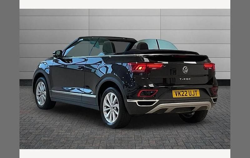 Used VW T-Roc Cabriolet Style 110 HP (80 kW) 2022 Black Cabriolet