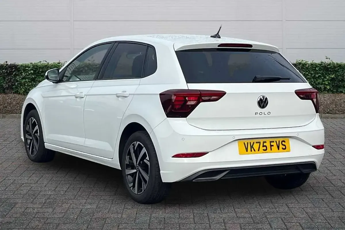 Used VW Polo Match 95 HP (69 kW) 2025 White Hatchback