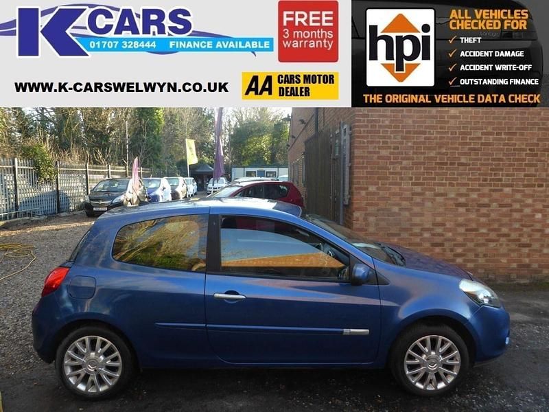 Used Renault Clio II Dynamique 75 HP (55 kW) 2011 Blue Hatchback