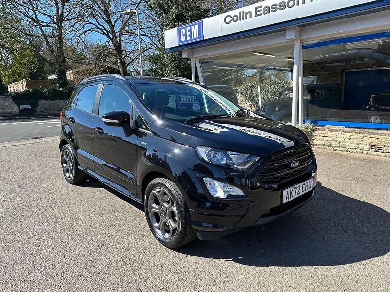 Black Used 2022 Ford Ecosport ST-Line SUV | £12,995 (Fair price) - Image 1/4