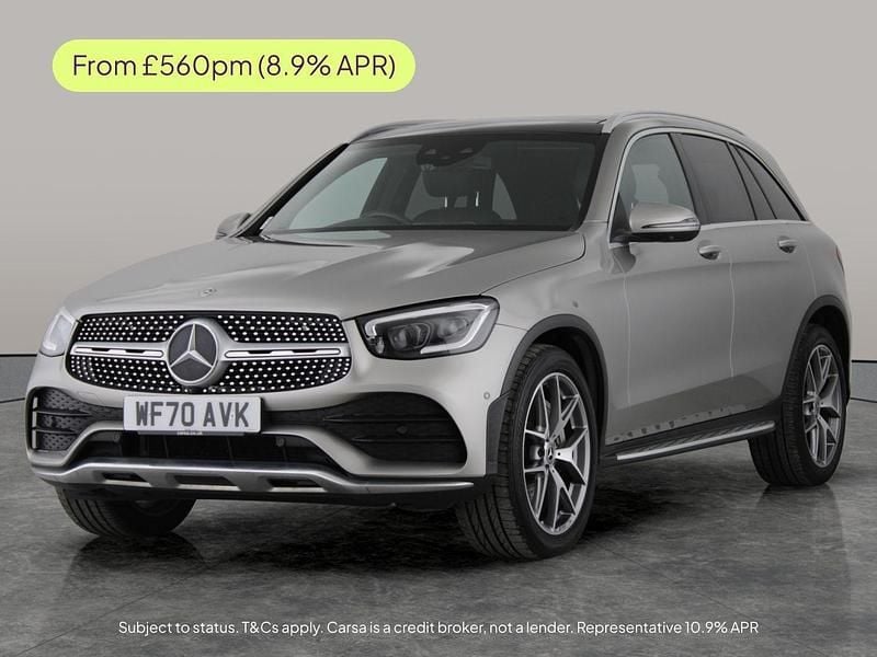 Used Mercedes GLC300 AMG Line Premium 2020 Silver Estate