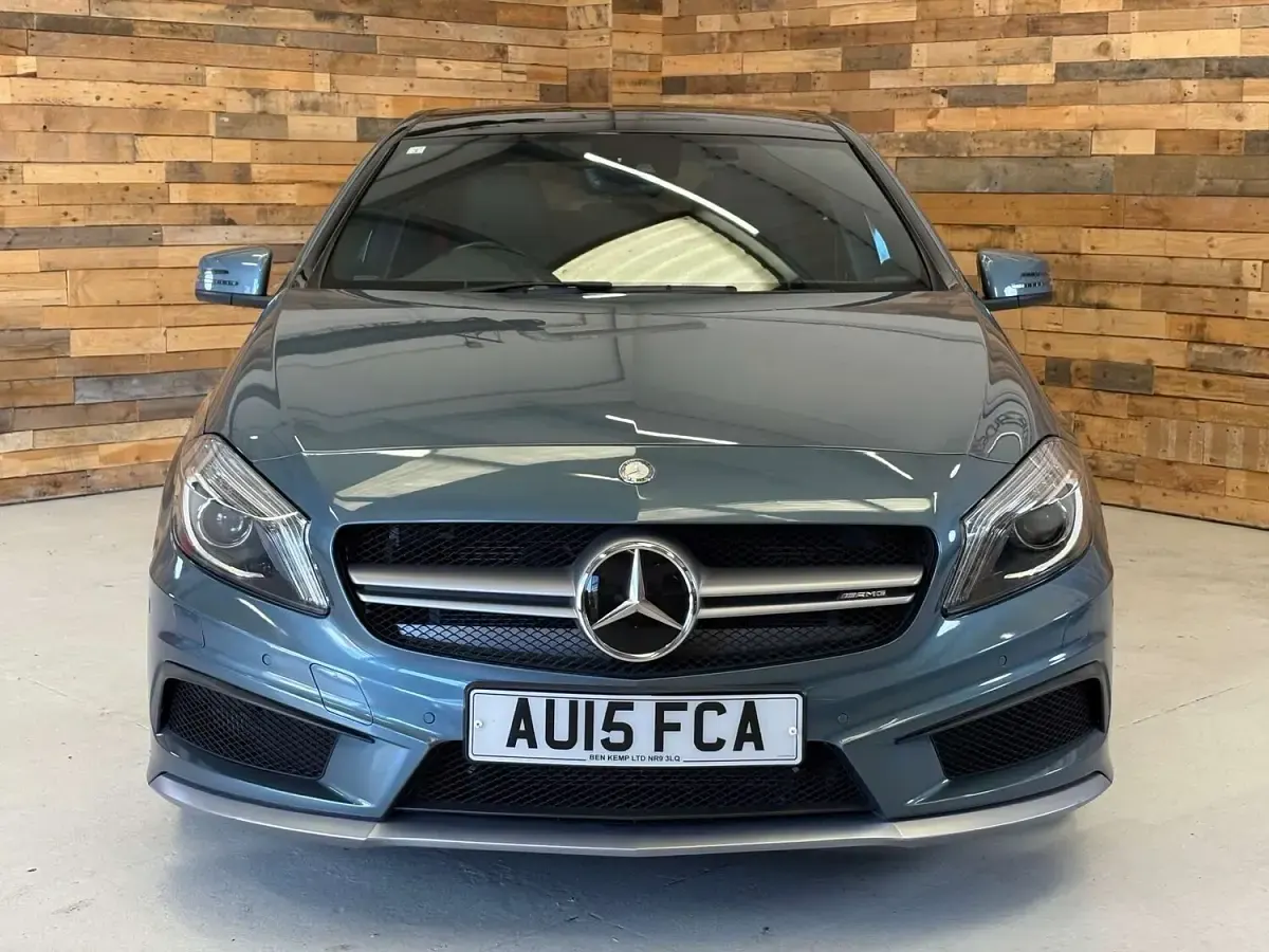 Used Mercedes A45 AMG 376 HP (276 kW) 2025 Blue Hatchback