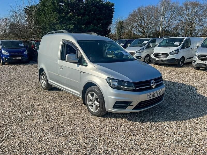 Used VW Caddy Trendline 102 HP (75 kW) 2017 Silver MPV