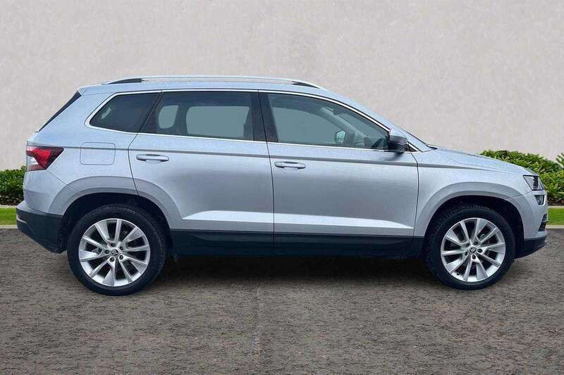 Gebraucht Skoda Karoq SE L 150 PS (110 kW) 2021 Silber SUV