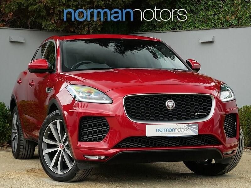 Red Used 2020 Jaguar E-Pace R-Dynamic SUV | £21,995 (Fair price) - Image 1/3