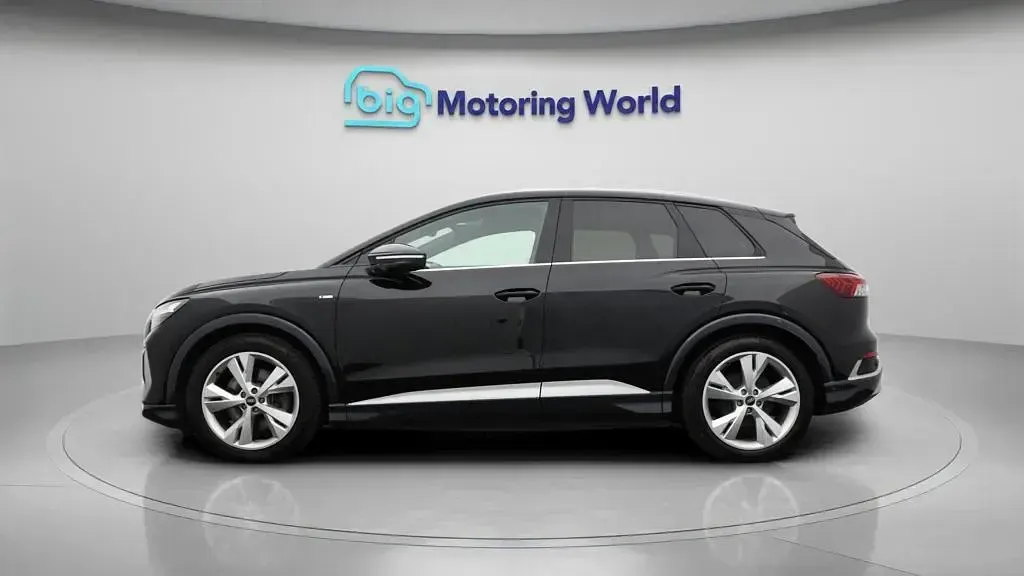 Used Audi Q4 e-tron S-Line 150 kW (204 HP) 2023 Black SUV