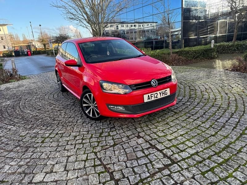 Red Used 2012 VW Polo Match Hatchback | £5,495 (Fair price) - Image 1/4