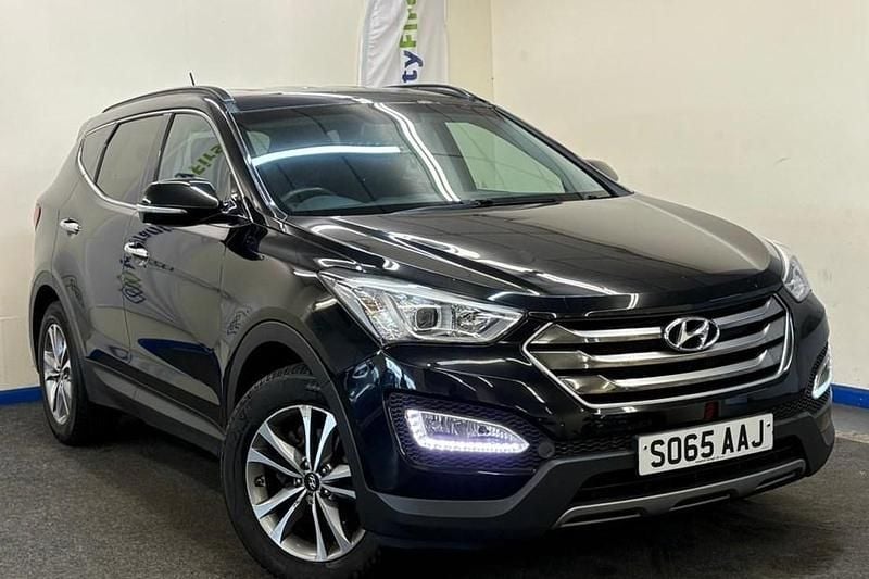 Used Hyundai Santa Fe Premium 194 HP (142 kW) 2015 Black SUV