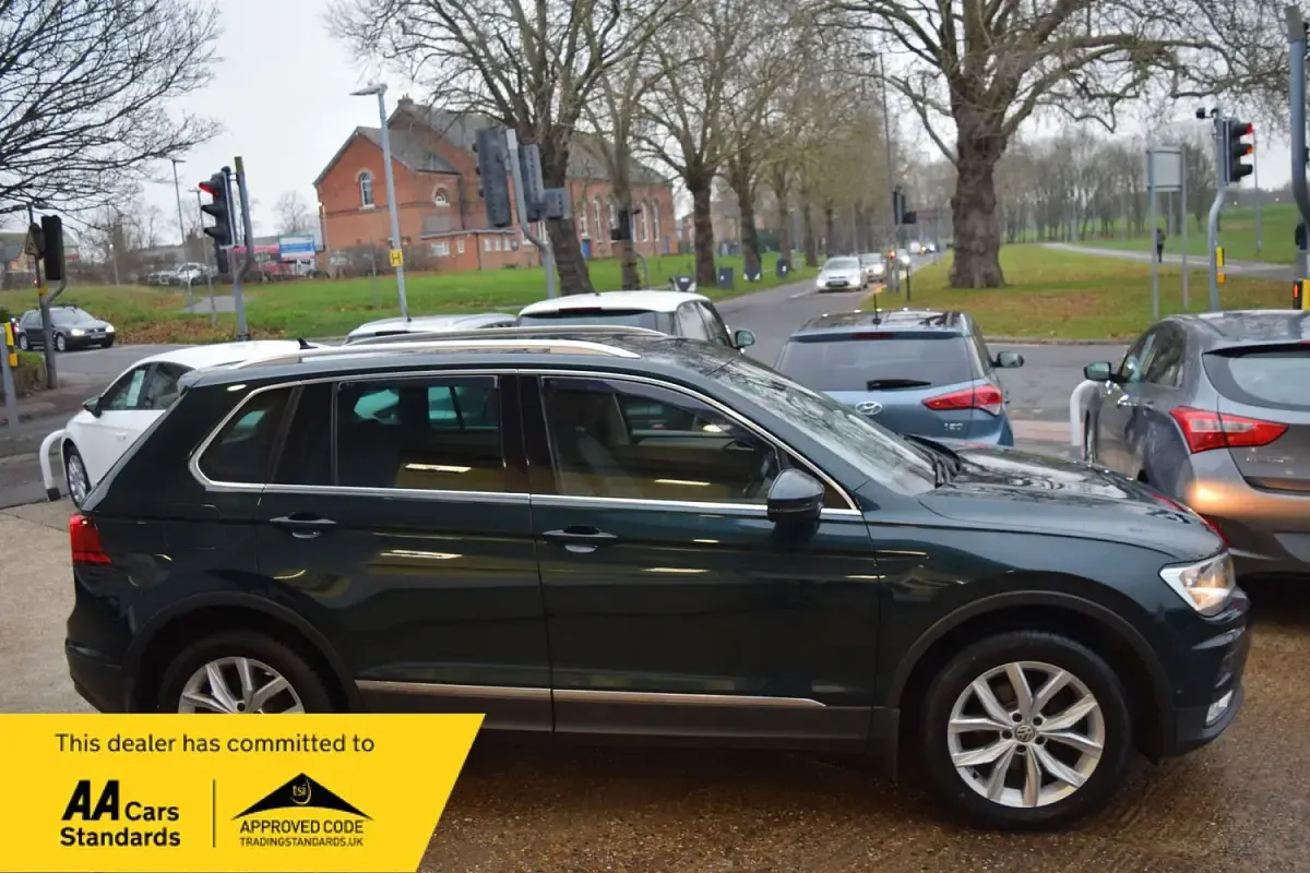 Used VW Tiguan SE 150 HP (110 kW) 2016 Green SUV