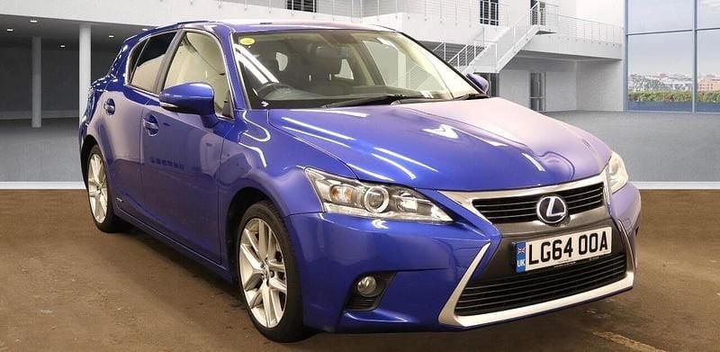 Blue Used 2014 Lexus CT200h Luxury Line Hatchback | £10,500 (Fair price) - Image 1/4