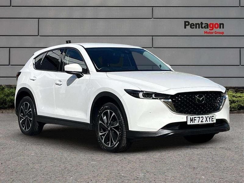 White Used 2022 Mazda CX-5 Inclusive SUV | £21,375 (Fair price) - Image 1/4