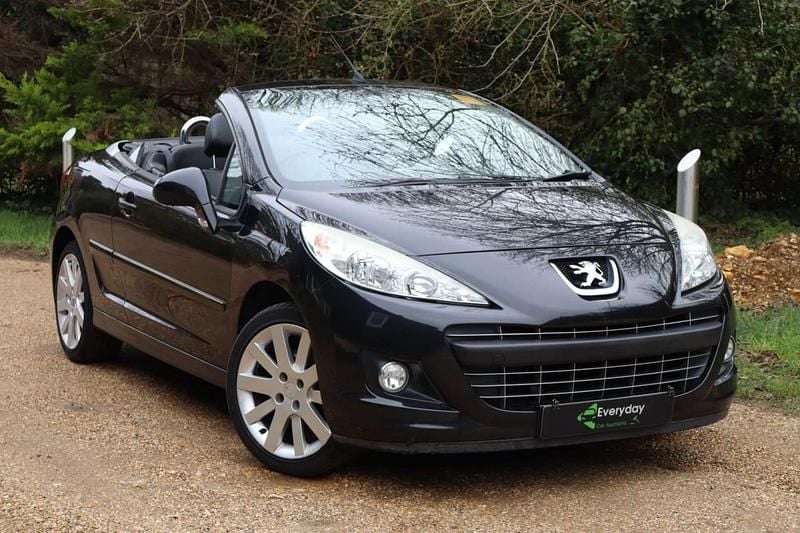 Used Peugeot 207 Allure 2010 Black Cabriolet