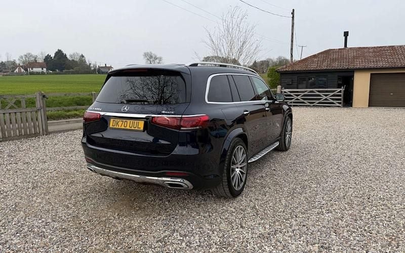 Used Mercedes GLS400 AMG Line Premium 330 HP (242 kW) 2020 Blue SUV