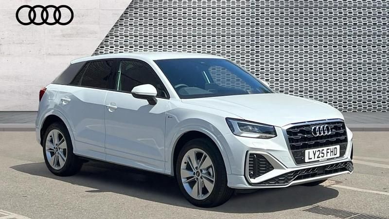 White Used 2025 Audi Q2 S-Line SUV | £26,961 (A bit pricey) - Image 1/4