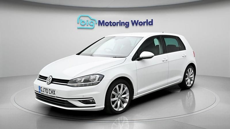 Used VW Golf VII GT 116 HP (85 kW) 2019 White Hatchback
