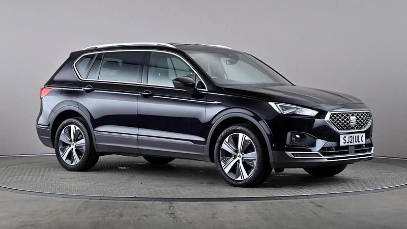 Black Used 2021 Seat Tarraco XCELLENCE SUV | £16,698 (Fair price) - Image 1/4
