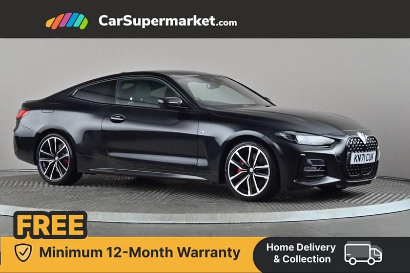 Black Used 2021 BMW 420 M Sport Coupe | £27,197 (A bit pricey) - Image 1/4