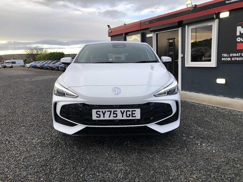 New MG MG3 SE 115 HP (84 kW) 2025 White Hatchback