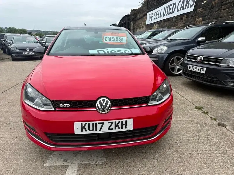 Used VW Golf VII GT 2017 Red Hatchback