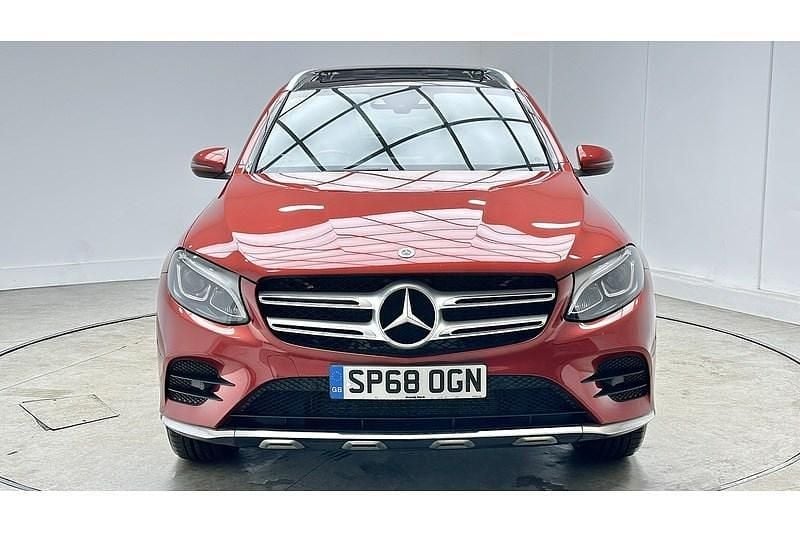 Used Mercedes GLC250 AMG line 211 HP (155 kW) 2018 Red SUV