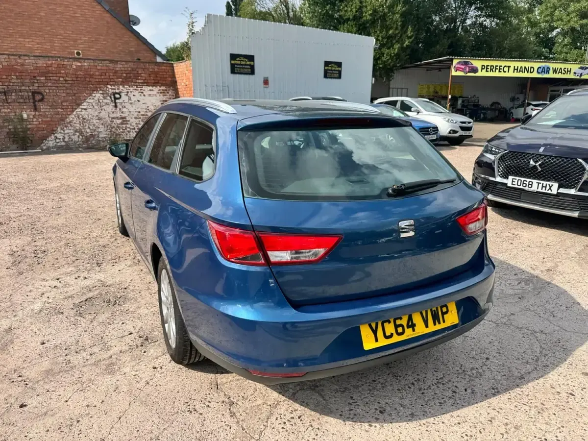 Used Seat Leon SE 2014 Blue Estate