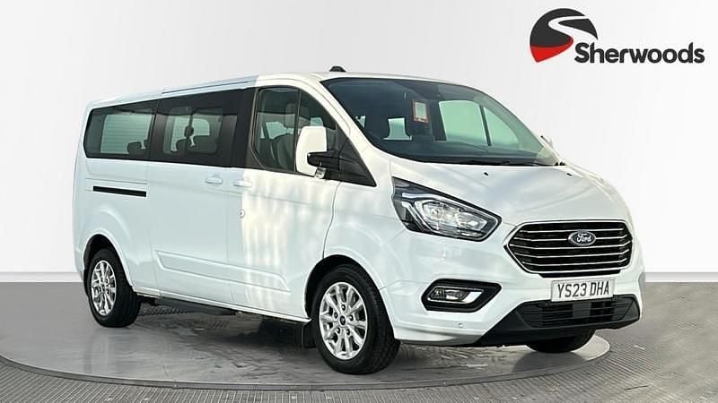 Used Ford Tourneo Custom Titanium 2023 White Van