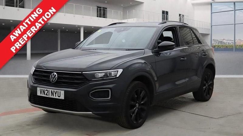 Grey Used 2021 VW T-Roc Black Edition SUV | £18,000 (Fair price) - Image 1/4