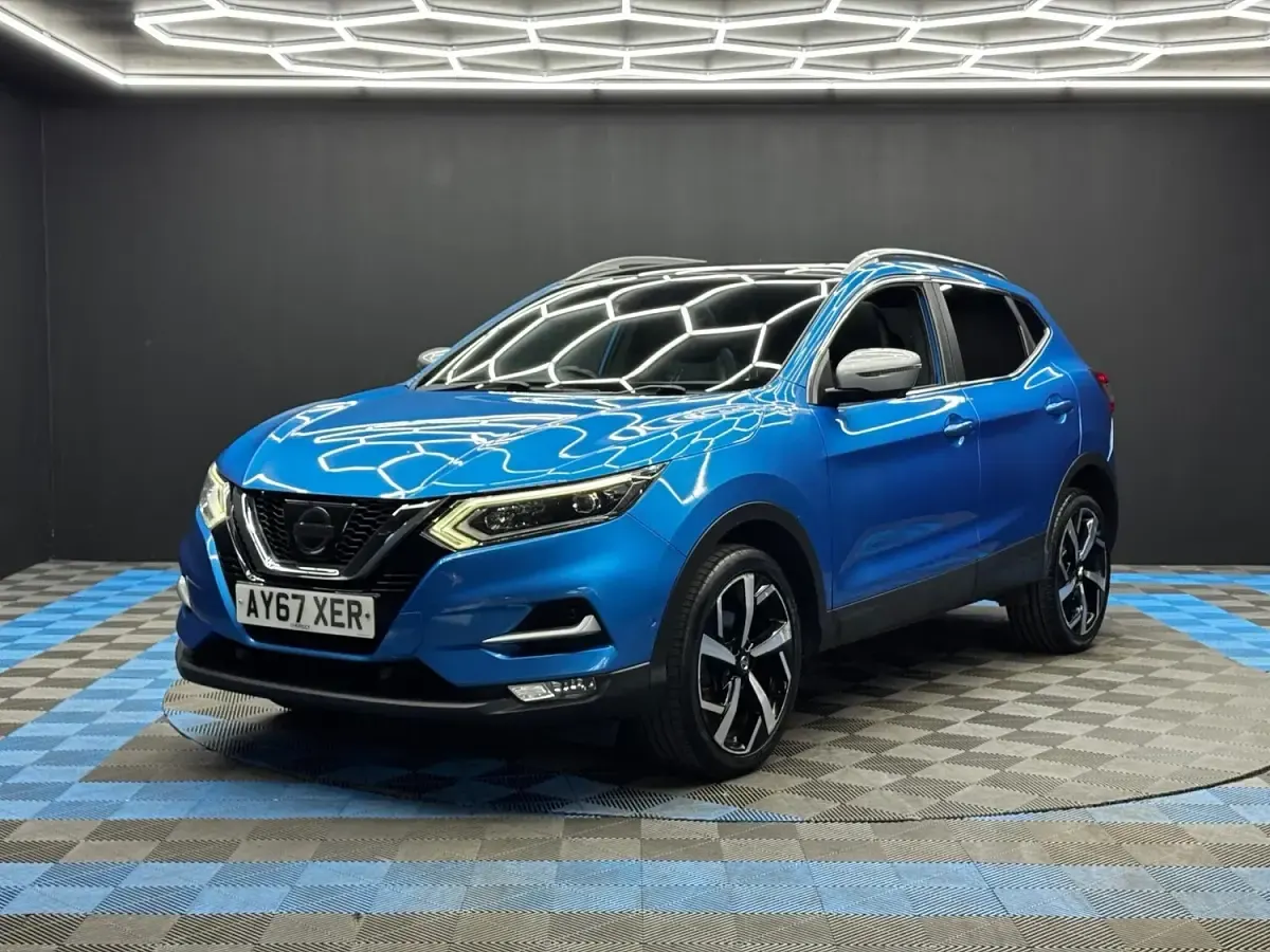 Used Nissan Qashqai Tekna+ 115 HP (84 kW) 2017 Blue SUV