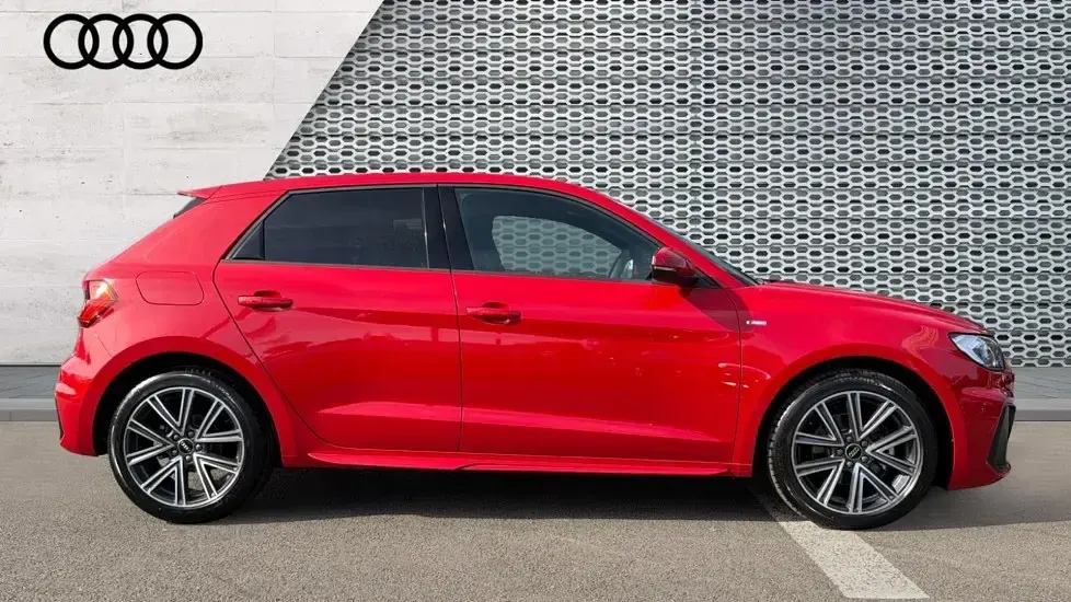 New Audi A1 Sportback S-Line 116 HP (85 kW) 2026 Red Hatchback