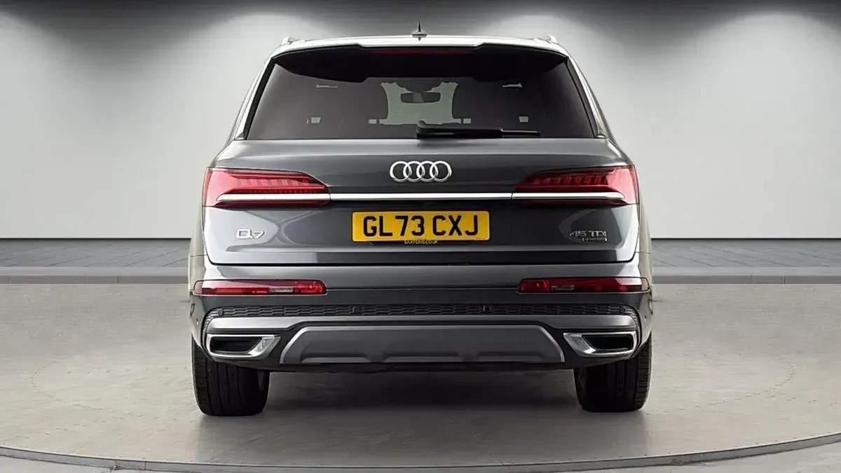 Used Audi Q7 S-Line 231 HP (169 kW) 2023 Daytona gray pearl effect/daytona gray pearl effec SUV