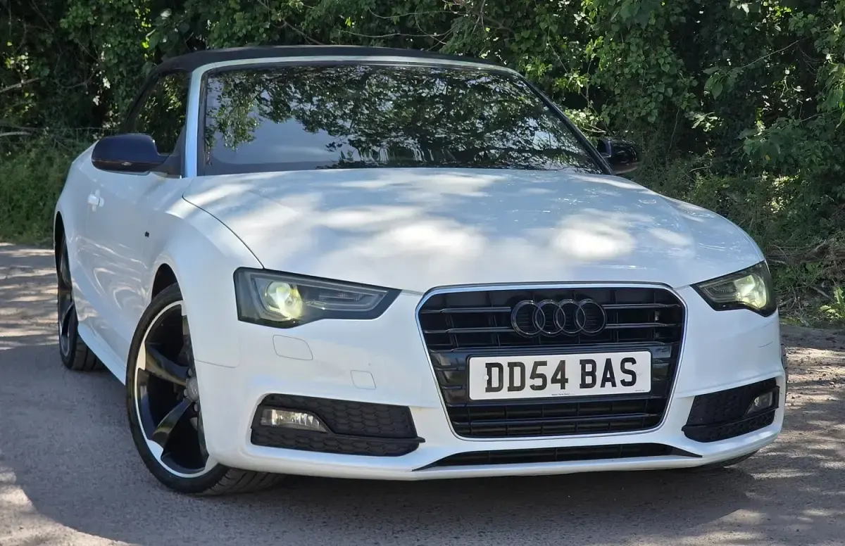Used Audi A5 Cabriolet S-Line 2012 White Cabriolet