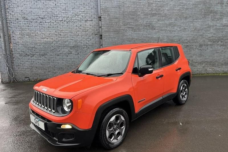 Used Jeep Renegade Sport 120 HP (88 kW) 2016 Orange SUV