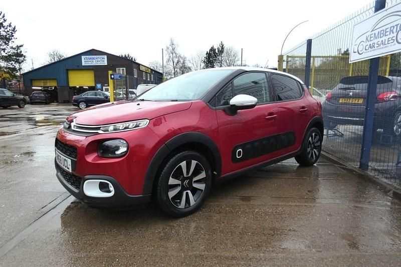 Used Citroën C3 Flair 100 HP (73 kW) 2018 Red Hatchback