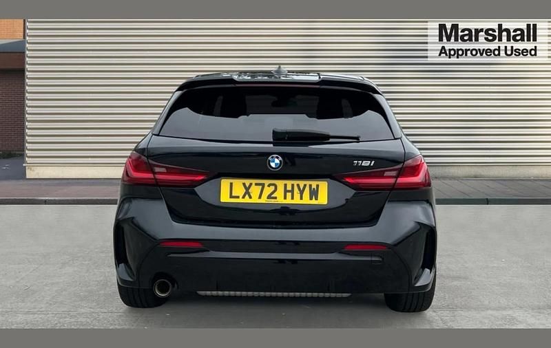 Used BMW 118 M Sport 134 HP (98 kW) 2022 Black Hatchback