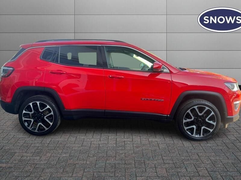 Red Used 2018 Jeep Compass Limited SUV | £11,695 (Fair price) - Image 1/4