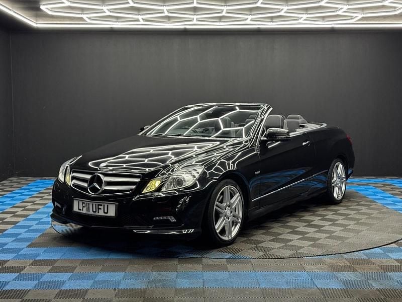 Used Mercedes E250 2011 Black Cabriolet