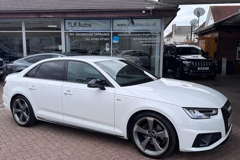 White Used 2019 Audi A4 Black Edition Sedan | £15,250 (Good price) - Image 1/1