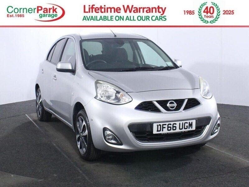 Silver Used 2016 Nissan Micra N-TEC Hatchback | £5,749 (Fair price) - Image 1/4