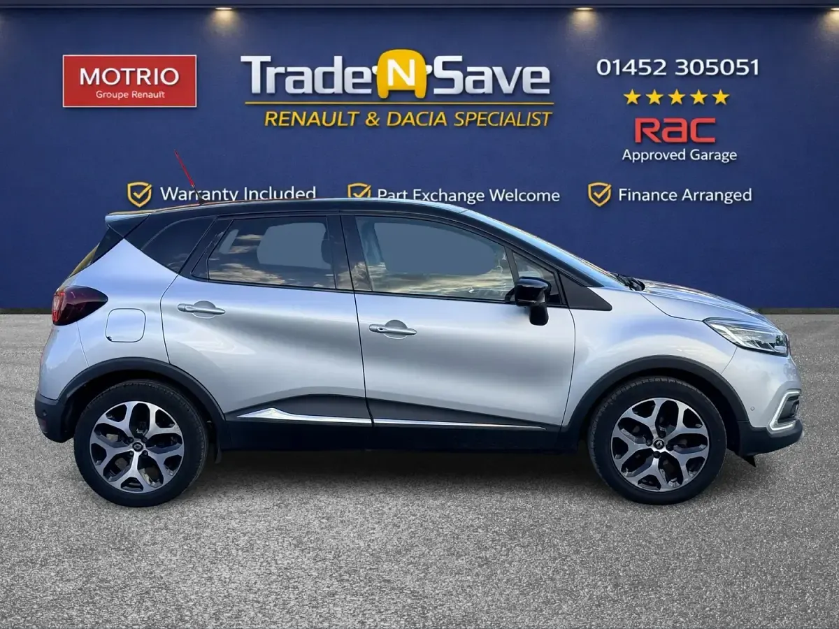 Used Renault Captur GT-Line 90 HP (66 kW) 2018 Silver SUV