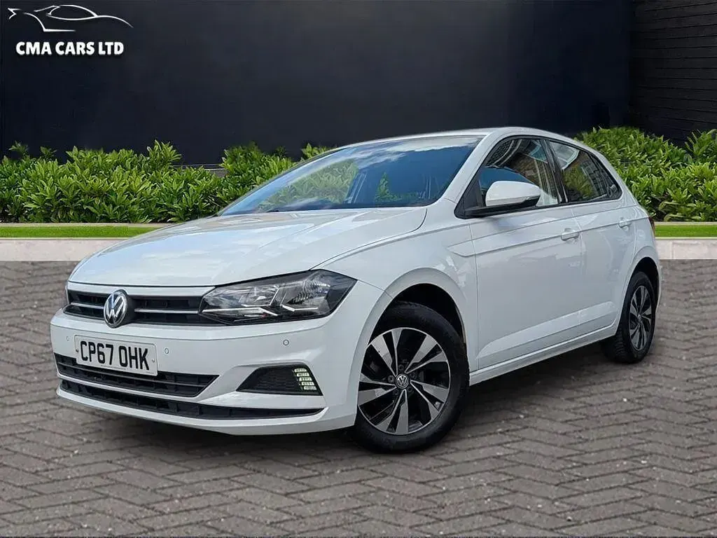 Used VW Polo SE 95 HP (69 kW) 2018 White Hatchback