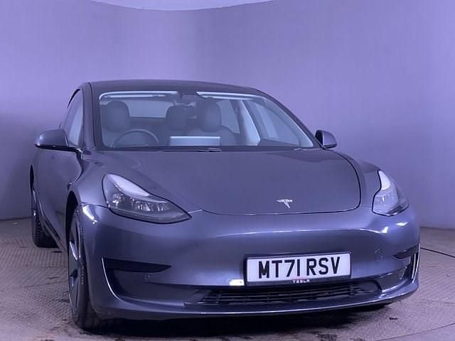 Used Tesla Model 3 Standard Range Plus 366 kW (498 HP) 2021 Grey Sedan