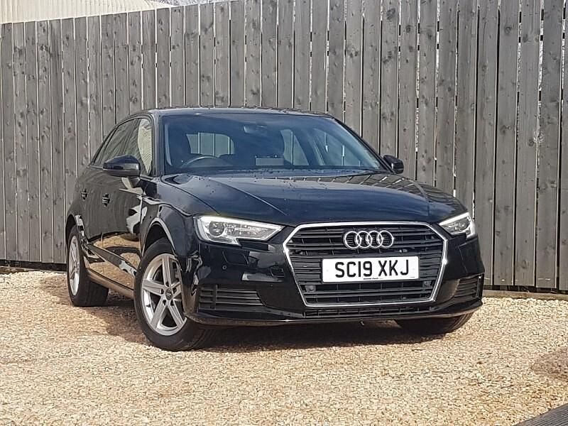 Used Audi A3 116 HP (85 kW) 2019 Black Sedan