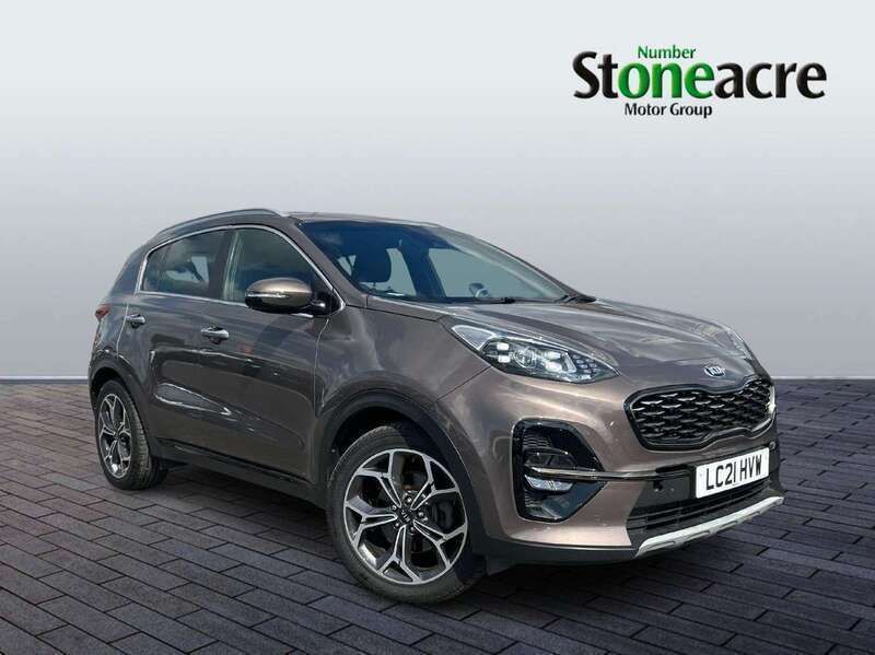 Brown Used 2021 Kia Sportage GT-Line SUV | £17,250 (Good price) - Image 1/4