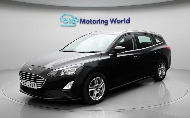 Used Ford Focus Zetec 120 HP (88 kW) 2020 Black Estate