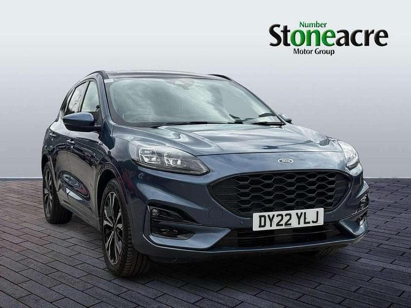 Blue Used 2022 Ford Kuga ST-Line X SUV | £20,566 (Fair price) - Image 1/4