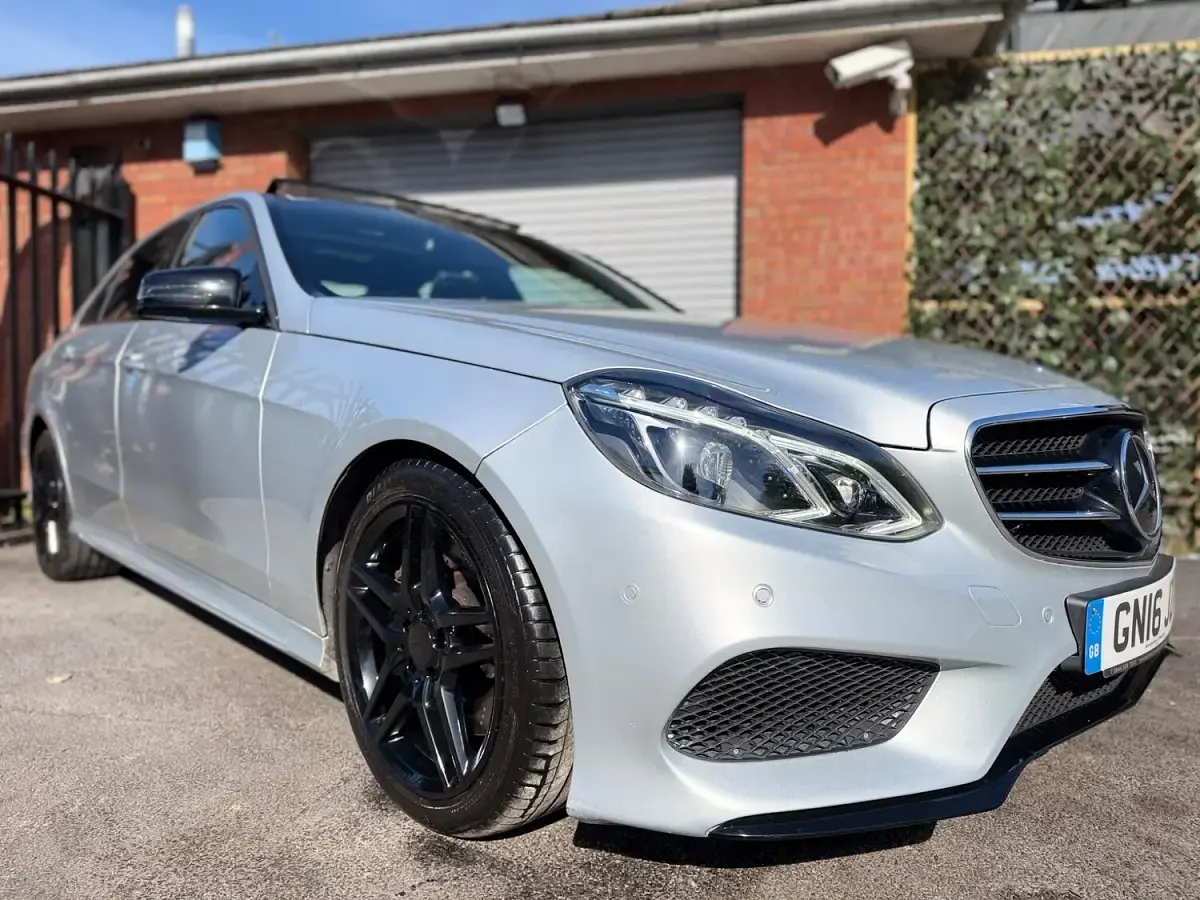 Used Mercedes E350 AMG 2016 Silver Sedan
