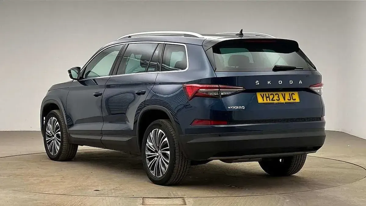 Used Skoda Kodiaq SE L Executive 150 HP (110 kW) 2023 Blue SUV