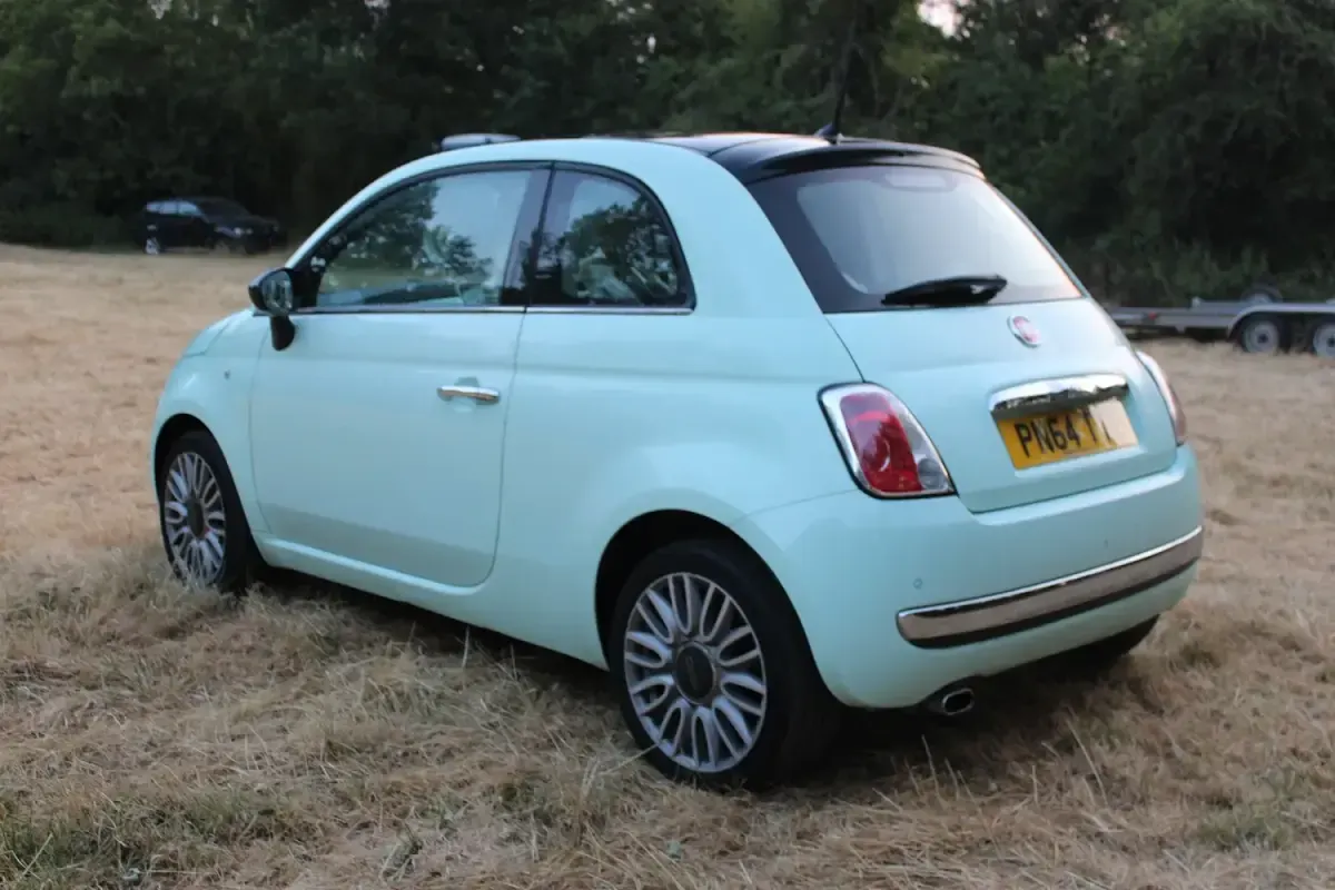Used Fiat 500 69 HP (50 kW) 2014 Green Hatchback