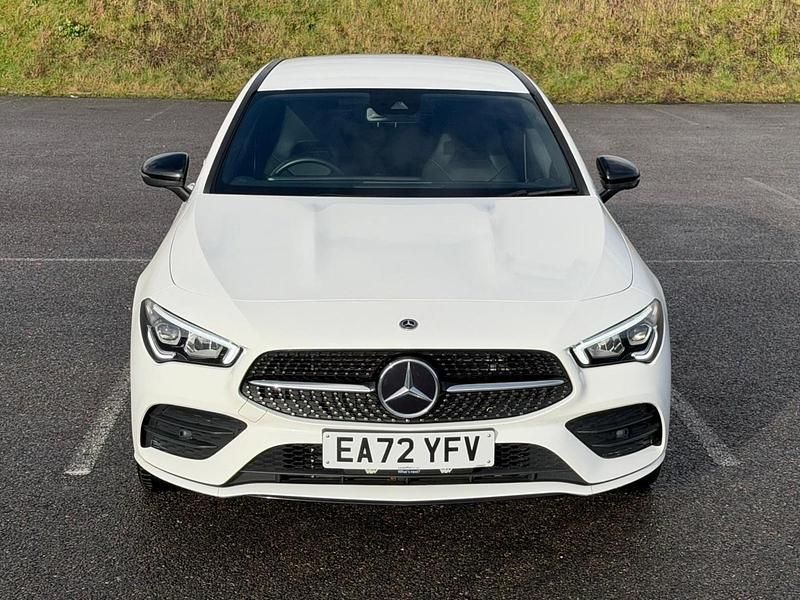 Used Mercedes CLA250e Shooting Brake AMG line 2022 White Estate