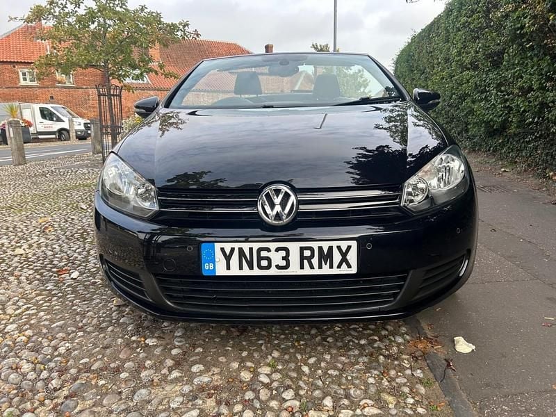 Used VW Golf Cabriolet SE 140 HP (102 kW) 2013 Black Cabriolet